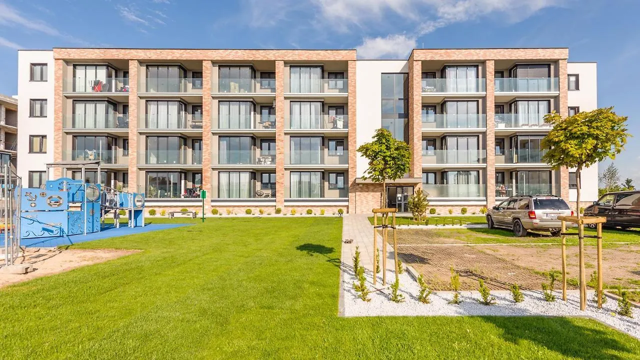 Apartment Apartament Z 1 Sypialnia Retro Deluxe 60 F Perlowa Przystan - Holiday City Kolberg